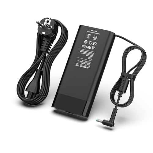 Cargador HP 150W 19,5V 7,7A Adaptador de para HP OMEN 15 17 Pavilion Gaming 15 17 ZBook Studio G3 G4 G5 G6 G7 G8 Power G7 G8 TPN CA11 TPN DA09 L32661 001 Alimentación para portátil
