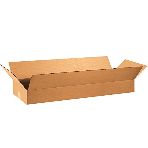 Aviditi 36124 Flat Corrugated Cardboard Box 36