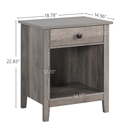 image for Vikiullf Dresser and Nightstand Set - 3 Pieces Bedroom Set with 7 Draw