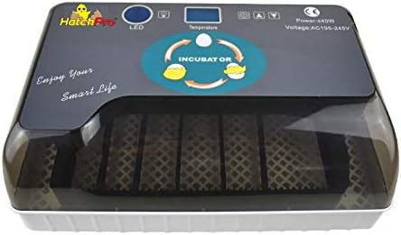 HHD Fully Automatic Egg Incubator; Capacity of 12 Eggs (Grey)