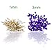 DECORA 16 Colors 1360 Pieces Mixed 3mm Pearl Flower Stamens for Decoration (Classic)