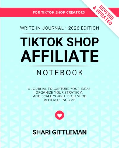 TikTok Shop Affiliate Notebook: A Journal to Capture Your Ideas, ...