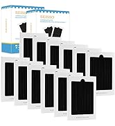 SEISSO Refrigerator Air Filter Replacement, Activated Carbon Filter Compatible with Frigidaire &amp; ...