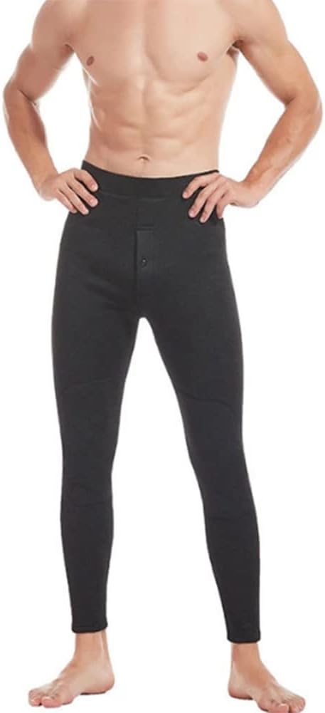 HSQSMWJ Mens Thermal Underwear Pants Bottoms Leggings Extreme Cold Ultra Soft Long Johns XL-4XL