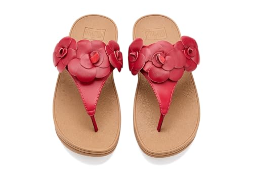 Image of FitFlop Lulu Flower Toe-post Sandals