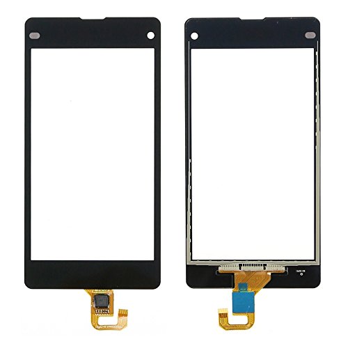 WeDone pour Sony Xperia Z1 Mini Compact D5503 M51w Remplacement d'Ecran Vitre Tactile (Noir)