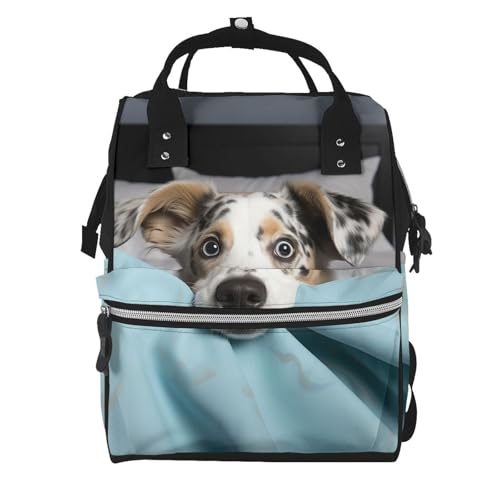 Sac à dos à langer lama pour femme : grand sac imperméable d'allaitement rose pastel