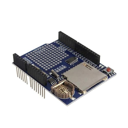 hiBCTR Data Logger Shield Module for Arduino UNO: Logging Recorder with SD Card Slot & Real Time Clock​