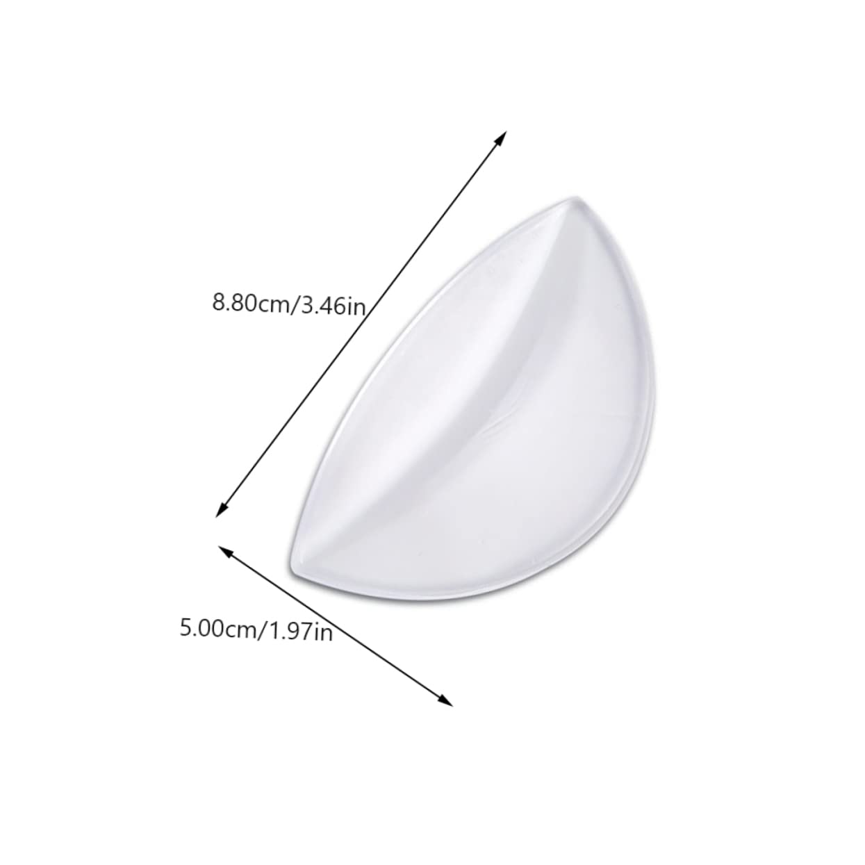 BEBEMOKO Arch Support Inserts 10 Pairs Gel Arch Support Insoles for Shoes Heel Pads