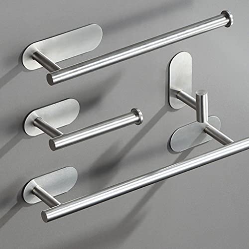 Estante triangular negro de acero inoxidable sin perforación para baño 6