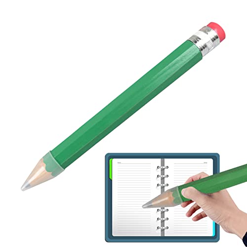 Amazon | ジャンボ鉛筆、消しゴム付き長さ14インチの巨大鉛筆、長い