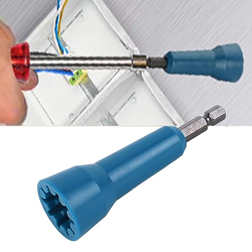 TOPINCN Outil de Torsion de Fil, Twister de Fil Robuste pour Perceuse, Installation Rapide de Connecteurs de pour électriciens 1 unité