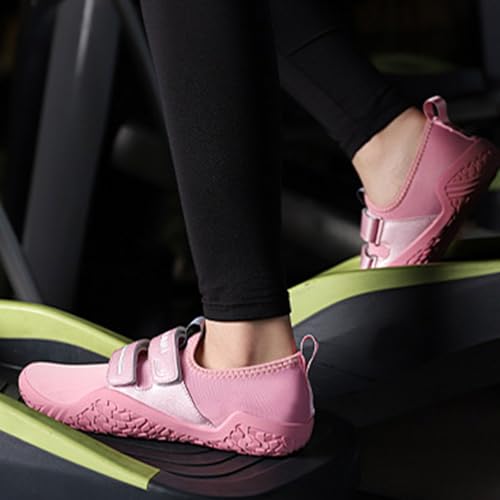 Deadlift Shoes,Men Women Squat Weightlifting Shoes,Fitness Gym Training Shoes,Lightweight,Easy to Put On and Take Off,Breathable,Non-Slip,Easy to Carry,for Gym Cross Training. Pink - Image 7