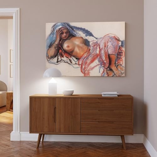 Impression sur toile Marrakech de Serebriakova 30,5x45,7 cm