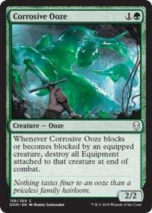 Corrosive Ooze - Foil - Dominaria