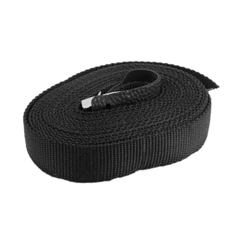 JECOMPRIS 2pcs Kayak Luggage Binder Binding Belt Reinforced Ratchet Buckle Cargo Binding Device for Secure Vehicle Transport Release Design
