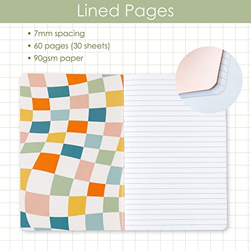 Carnet de notes mignon THiNKABLE de 4 pièces format A5 pour étudiants
