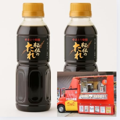 Amazon.co.jp: やきとり竜鳳 秘伝のたれ 300ml 2本セット ソース