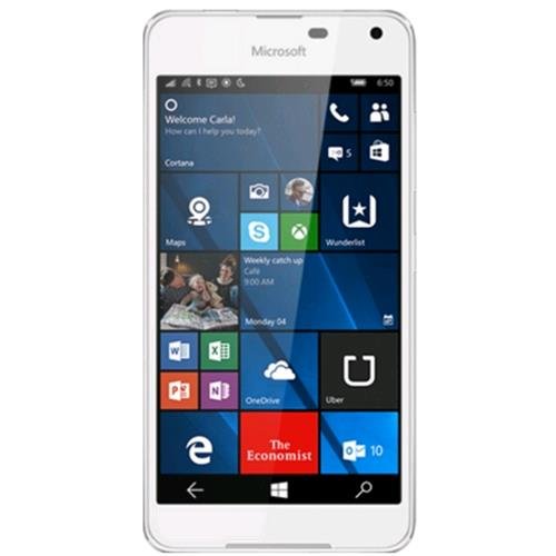 MICROSOFT LUMIA 650 5' QUAD CORE 16GB 4G LTE WINDOWS 10 VODAFONE ITALIA WHITE