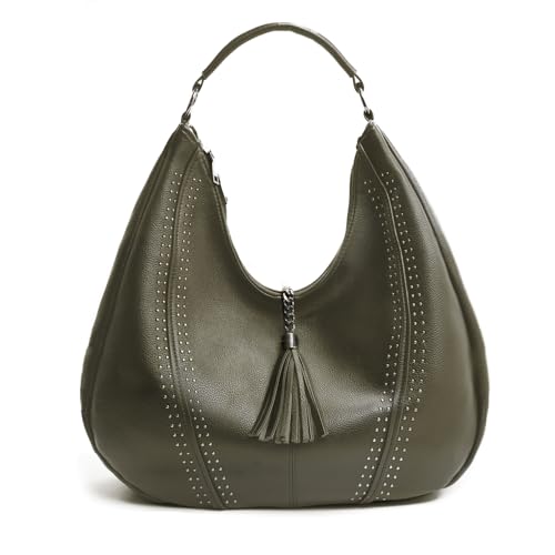 Handbags for Women, Hobo Shoulder Bags Large Compacity Tote Purses With Tassel Decoration