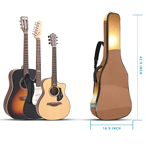 River Texture Housse de protection rembourrée pour guitare acoustique classique, Multicolore 03., 42.9×16.9×4.7 in… - Les Beatles, Paul McCartney, John Lennon, RIngo Starr, George Harrison River Texture Housse de protection rembourrée pour guitare acoustique classique, Multicolore 03., 42.9x16.9x4.7 in… – Image 6