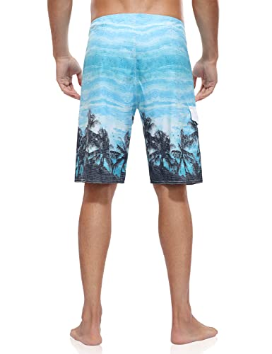 Image of unitop Men's Board Shorts Summer Holiday Surf Trunks Quick Dry