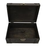 Boîte à souvenirs : non seulement cette boîte de rangement en bois peut être utilisée comme organisateur de bijoux, mais elle peut également servir de boîte à souvenirs décorative pour vos bijoux, ajoutant une touche de charme vintage à n'importe quel espace.