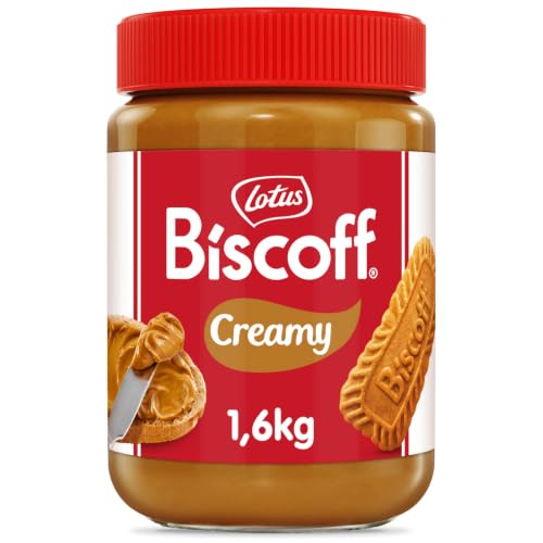 Lotus Biscoff Crema para Untar | Cremoso | Tarro PET | 1,6 kg
