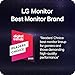 LG 24U411A-B 24-inch Full HD (1920 x 1080) IPS Computer Monitor, 120Hz, HDR10, Reader Mode, Flicker Safe, HDMI, Slim Stand Base, Black