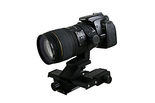 FOTGA 4-Way Mise au Point Macro Rail Glissière pour Canon, Nikon, Sony D-SLR Close-up Tournage