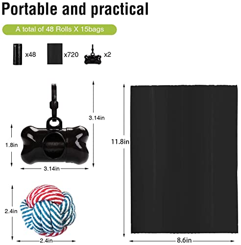 WUZUN Sacchetti cacca di cane, Borsa di Cacca per