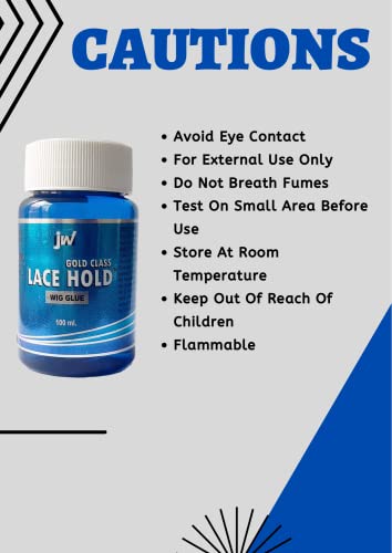 Image of 100ml Gold Class Hair Patch Glue | Extra Strong Hold Wig Adhesive | Waterproof & Sweat-Resistant Toupee Bonding Glue | Invisible & Skin-Friendly Hair System Adhesive |