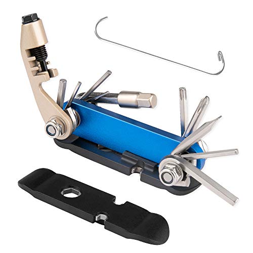WOTOW 15 in 1 Multifunctional Bike Tool Kit, Foldable Bicycle Tool
