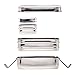 ECOlunchbox Three?in?One Stainless Steel Bento Box (31?oz) – 3?Piece Nesting Lunch Container with Snack Pod – Plastic?Free, Non?Toxic, Dishwasher?Safe, Not Leak-Proof