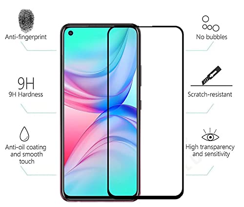 Image of 100FIT Tempered Glass Screen Protector Compatible For Infinix Hot 11S, Hot 20S With Edge To Edge Coverage And Easy Installation Kit