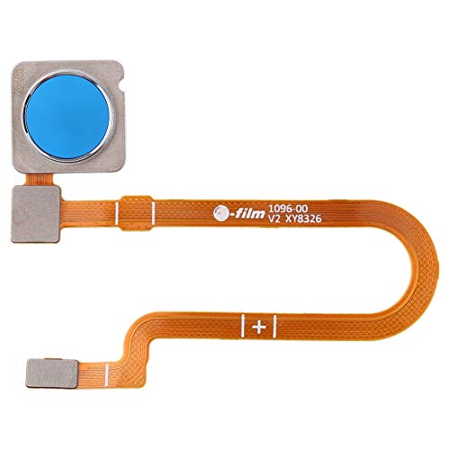 XIAOMISPAREPARTS Accesorios para telefonos moviles Sensor de Huellas Dactilares Cable Flexible for Xiaomi MI 8 Lite (Color : Blue) Cover