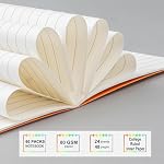 60 Plaquettes colorées Mini Notebooks Petits carnets de poche pour les enfants à écrire des histoires Journal Memo Notepad Colored Lined Composition Notebook Mini Sketchbooks pour l'écriture des étudiants 20 Couleurs(3.5 x 5.5 De pouce)