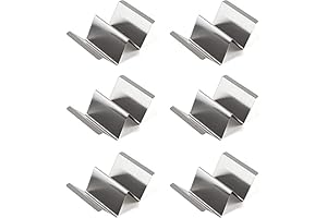 Taco Holder Set of 6 Stainless Steel Taco Stand