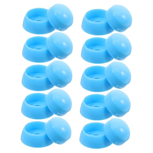 Sosoport 10pcs Playground Equipment Nut Protector Cover: Plastic Bolt Cap for Child Safety - Nuts Protection Caps for Parks and Garden