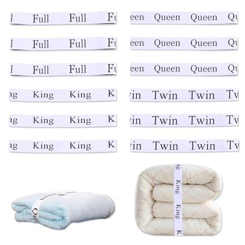 JNYUTEEN 12 Piezas Bandas Organizadoras de Sábanas, Correas para Sábanas de Cama King Twin Full Queen, Organizadoras de Sábana para Sábanas Edredones Fundas Almohada Ropa