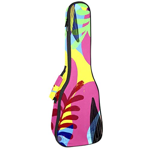 Housse pour ukulélé – Feuille tropicale – 10 mm d’épaisseur – Rembourrage en éponge de 53,3 cm – Avec sangles réglables… - Les Beatles, Paul McCartney, John Lennon, RIngo Starr, George Harrison Housse pour ukulélé - Feuille tropicale - 10 mm d'épaisseur - Rembourrage en éponge de 53,3 cm - Avec sangles réglables…