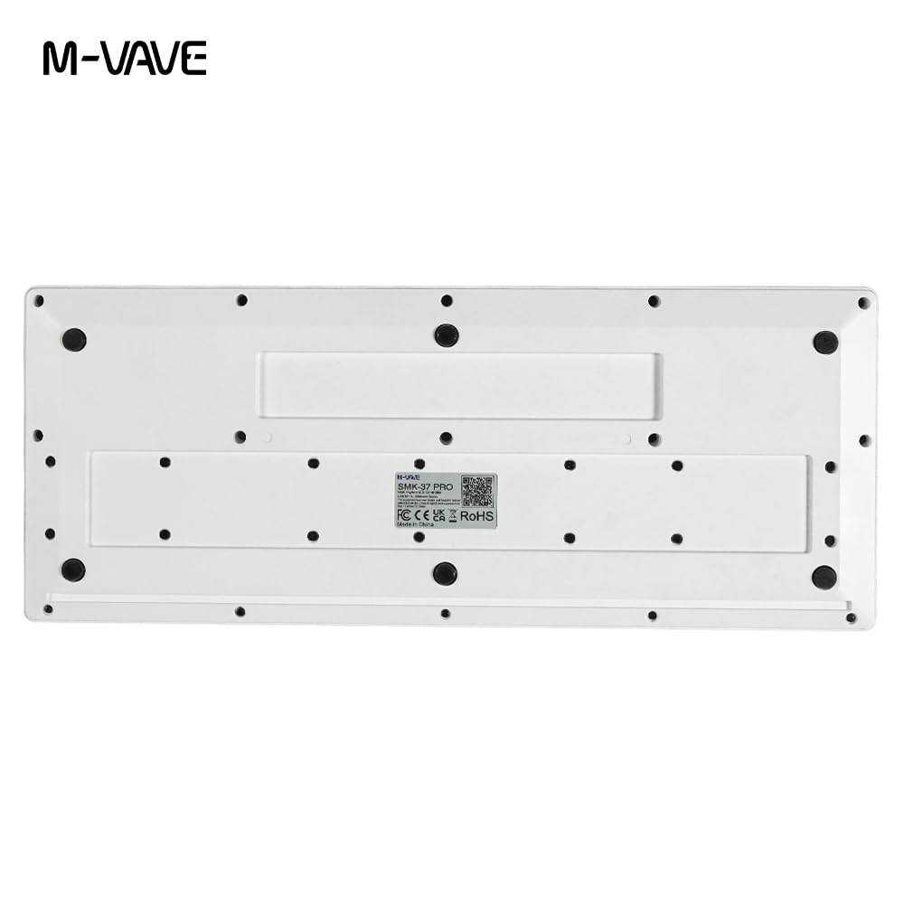 SMK-37 PRO Teclado MIDI de 37 teclas con sintetizador DX-7 FM, MIDI inalámbrico y secuenciador de 8 patrones, pantalla de 1.54 pulgadas, almohadillas RGB, arpegiador y con 16 almohadillas de batería