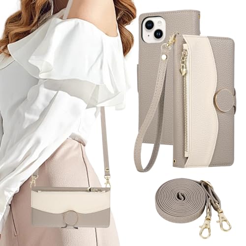 KW-LINK �p�� iPhone 13 mini / 12 mini �P�[�X �蒠�^ �V�����_�[ �X�}�z�P�[�X ��phone13mini �P�[�X �蒠�^ ������� 2�F�p�b�`���[�N �g�уJ�o�[ iphone13 mini �J�o�[ ���K���� �J�[�h���[ �W