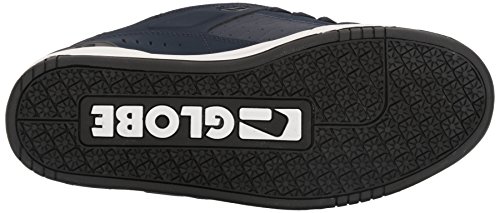 Image of Globe Mens Fusion Skate Shoes, Navy /Red, 14 M US