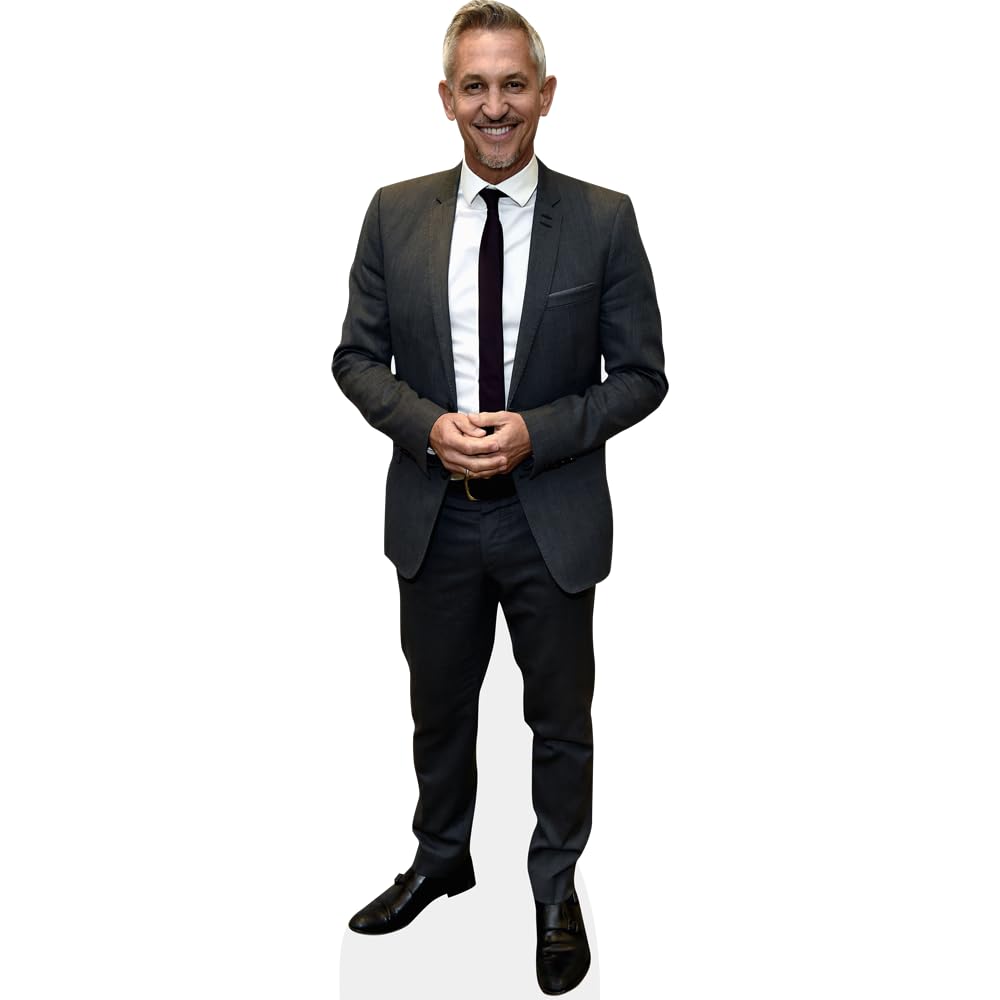 Celebrity Cutouts Life Size Cutout Gary Lineker (Suit)