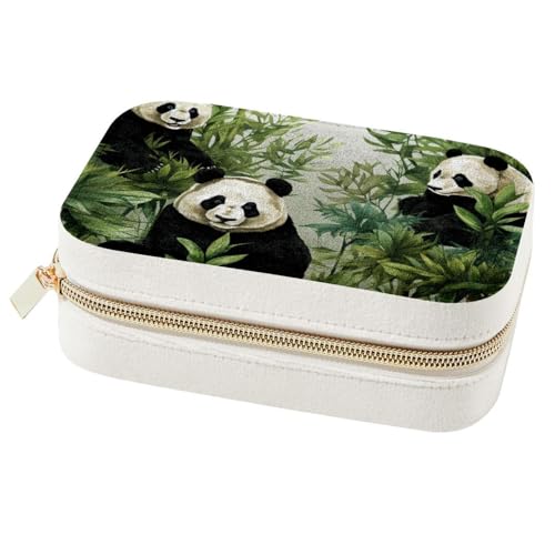 Boîte à bijoux en bambou panda : finis les colliers emmêlés ! - 2