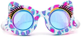 Bling2O Kids Swimming Goggles 100% Silicone Anti Fog UV Protection +6Yrs - Purple Patches Savvy Cat
