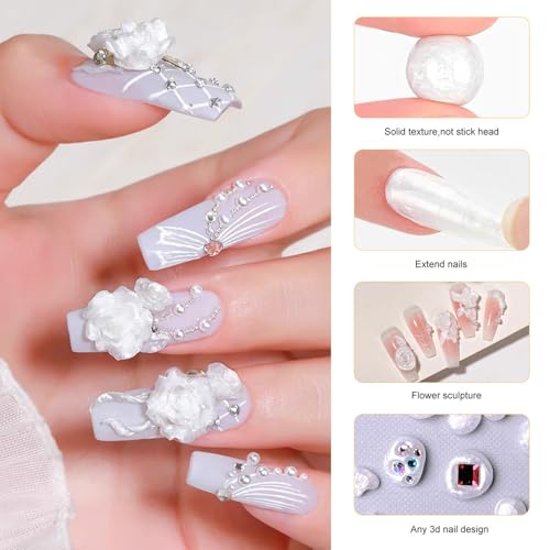 Gel de modelage 3D pour ongles et solution longue durée contre les éclats