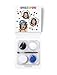 Snazaroo Pintura facial, mini kit "Pirata", color negro, blanco, azul