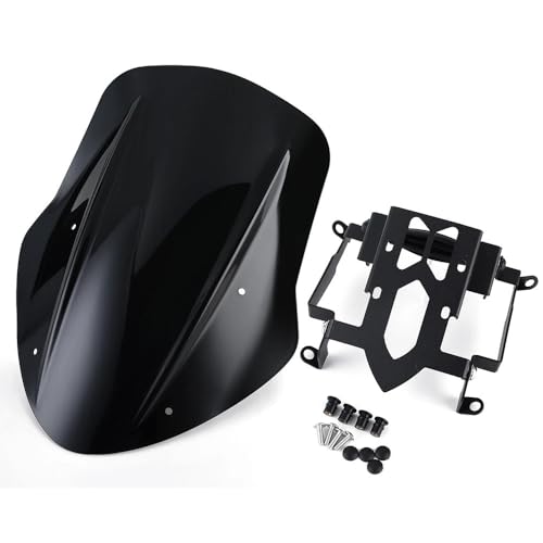Pare-brise avant moto custom vélo de rue saute-vent protection vent Diavel